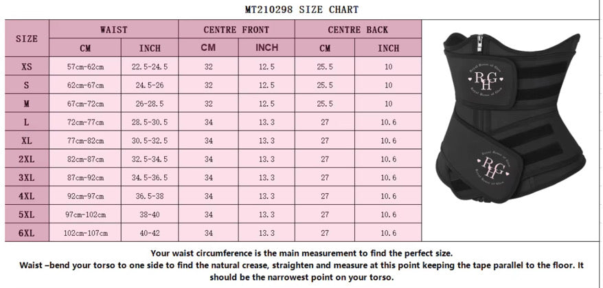 Royal Snatch Double Strap Waist Trainer