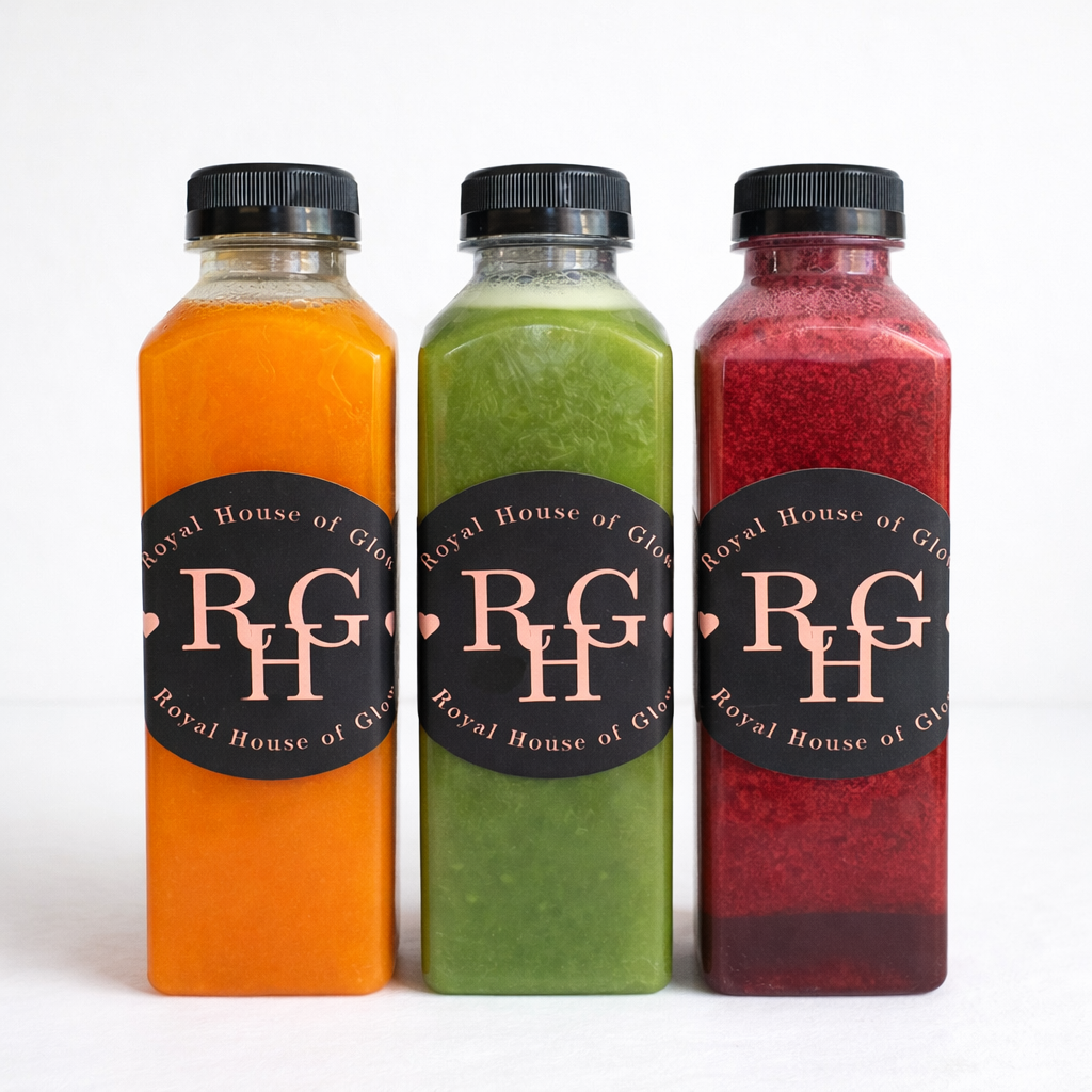 Royal Glow Elixirs (16 Oz) - Single Juices